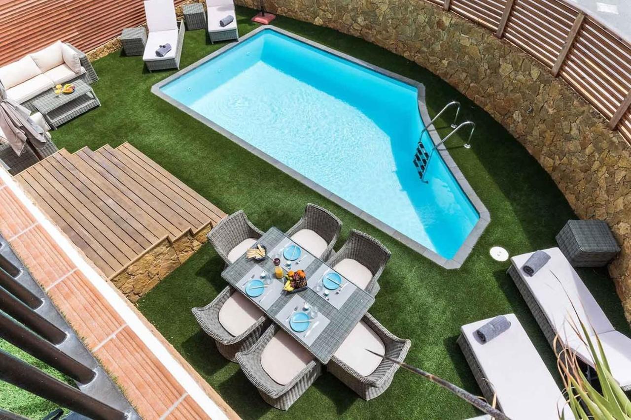 Paradise Beach House: Piscina Privada, Playa 100M コラレホ エクステリア 写真